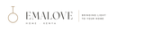 Emalove Home logo — horizontal lockup