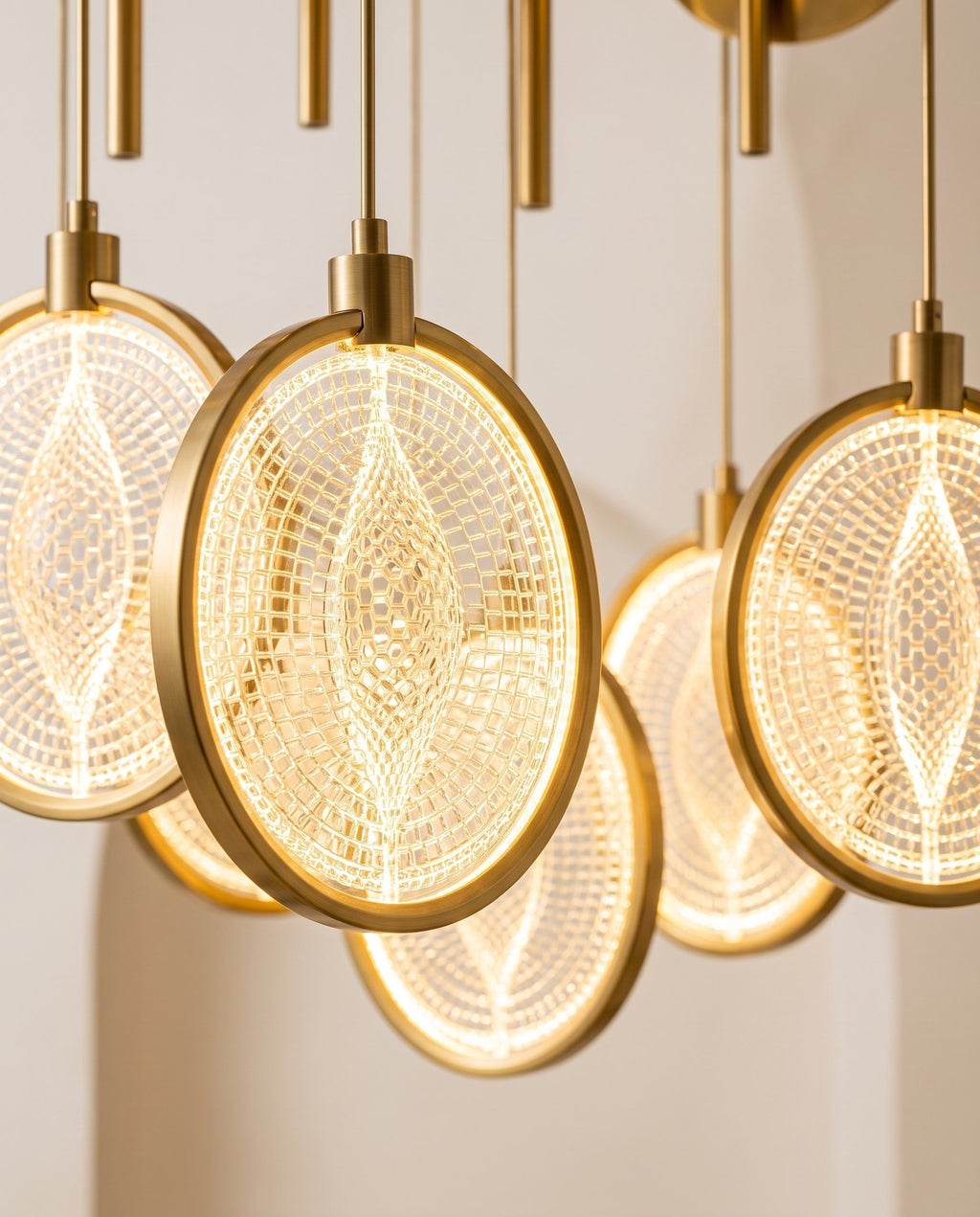Imperial Cascade chandelier detail