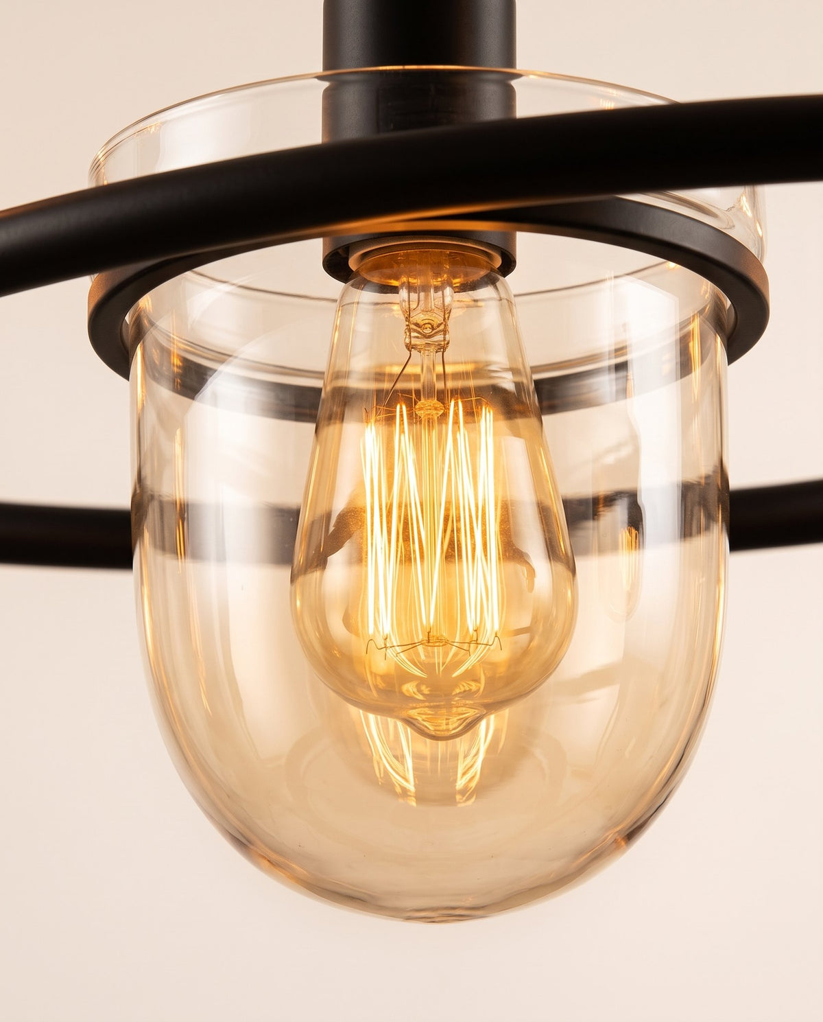 Noir ring chandelier detail