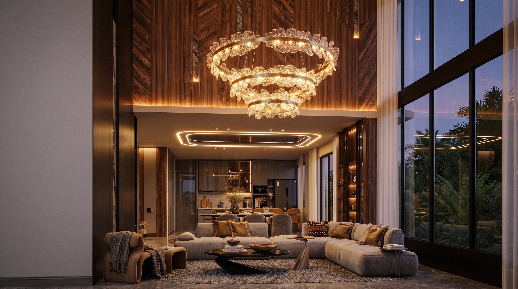 Living room lighting